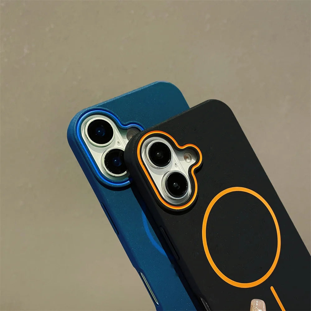 MagSafe iPhone Case – Ultrathin Matte Color with Lens Protection