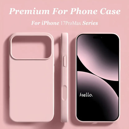 Liquid Silicone iPhone Case – Shockproof Soft TPU Cover