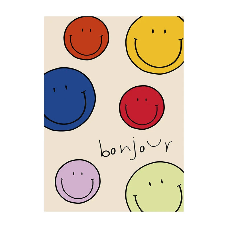 Kids Room Wall Art Poster – Chut Je Reve Typographic Print