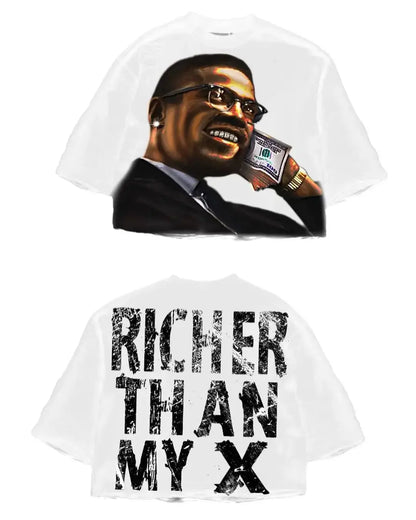 Graphic Print Oversized T-Shirt – Y2K Hip Hop Streetwear