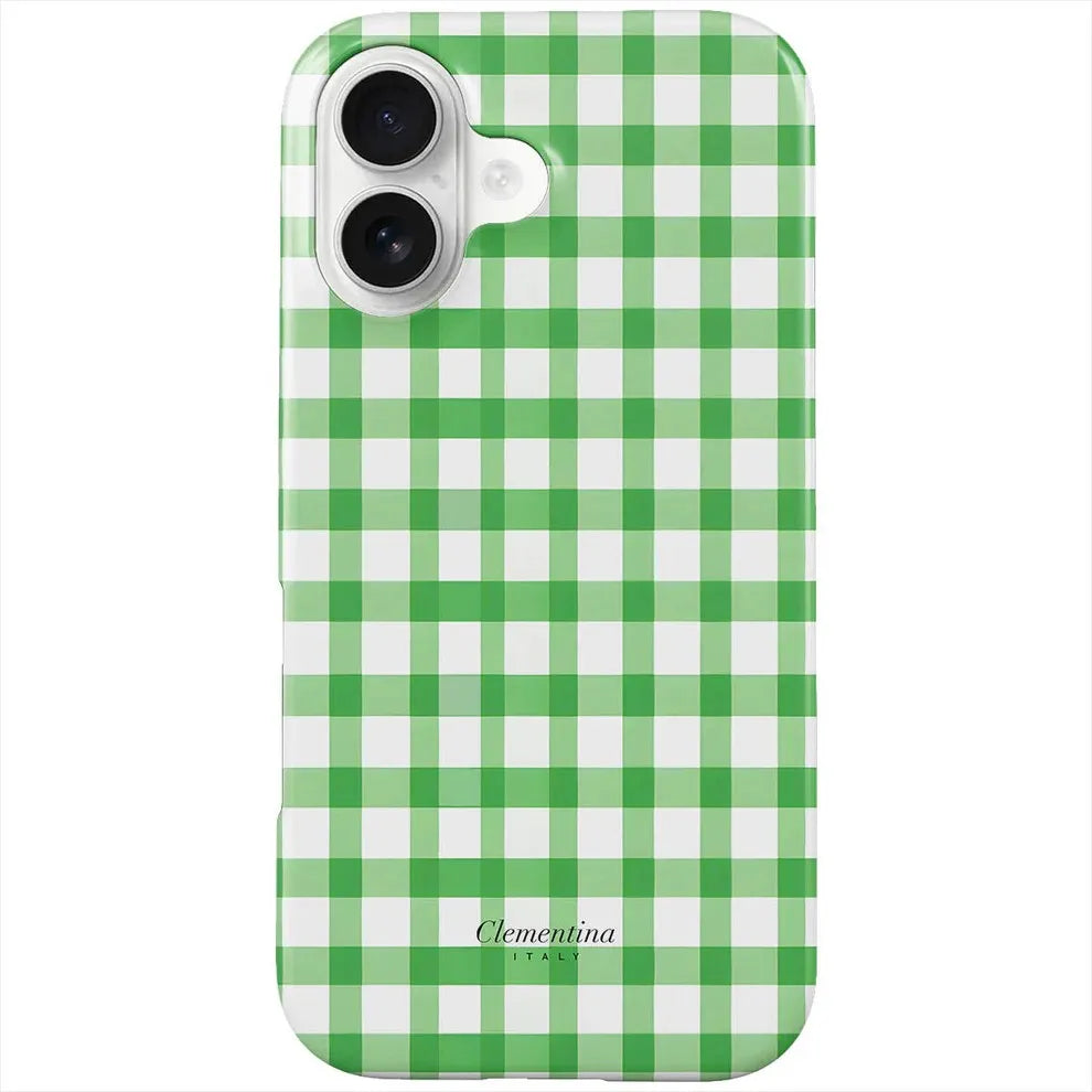 La Dolce Vita Gingham Phone Case for Samsung Galaxy S26 S25 S24 S23 A56 A36 A26 A16 S20 FE Ultra Plus Edge 5G
