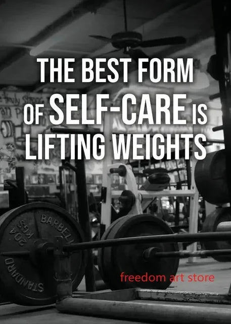 No Pain No Gain Gym Motivation Canvas Wall Art Print