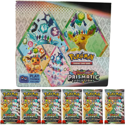 360Pcs Pokemon Card Destined Rivals Prismatic Evolutions Scarlet Violet 151 PALDEAN English Booster Battle Transaction Card