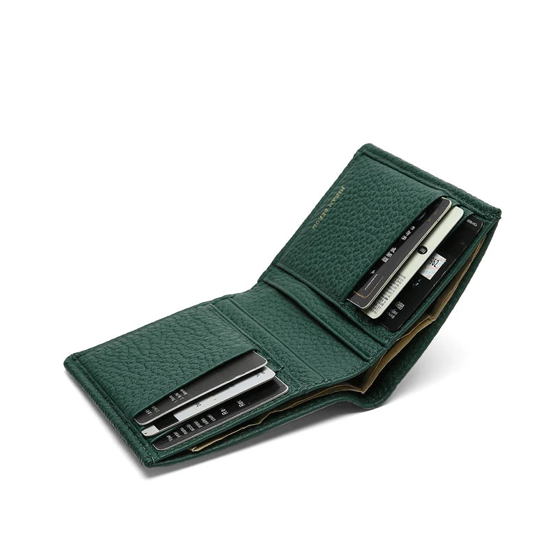RFID Blocking Slim Leather Wallet for Men