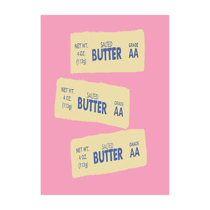 Minimalist Kitchen Wall Art Poster – Food Print for Home Decor