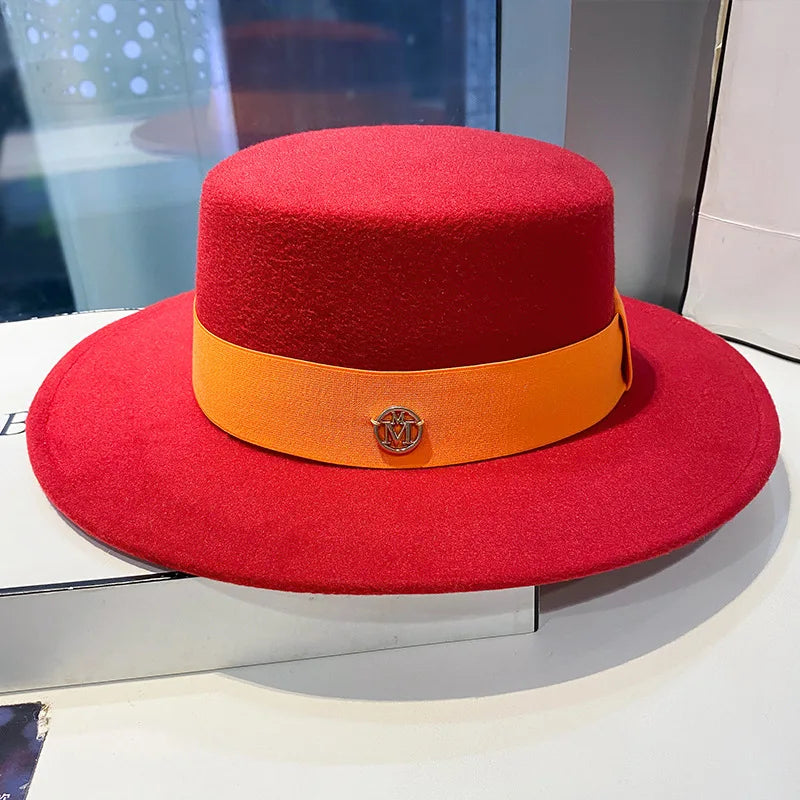 Fedora Hat – Elegant Felt Jazz Cap for Women & Men