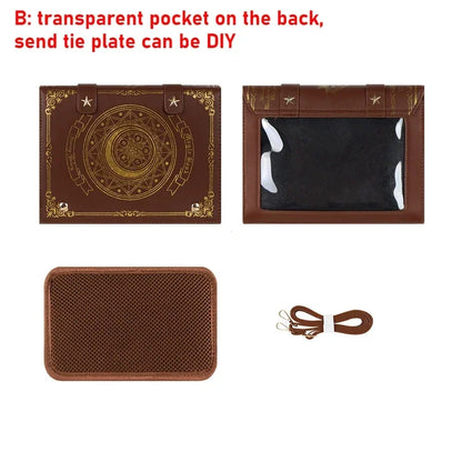 Y2K Korean Gothic Square Black Shoulder Bag