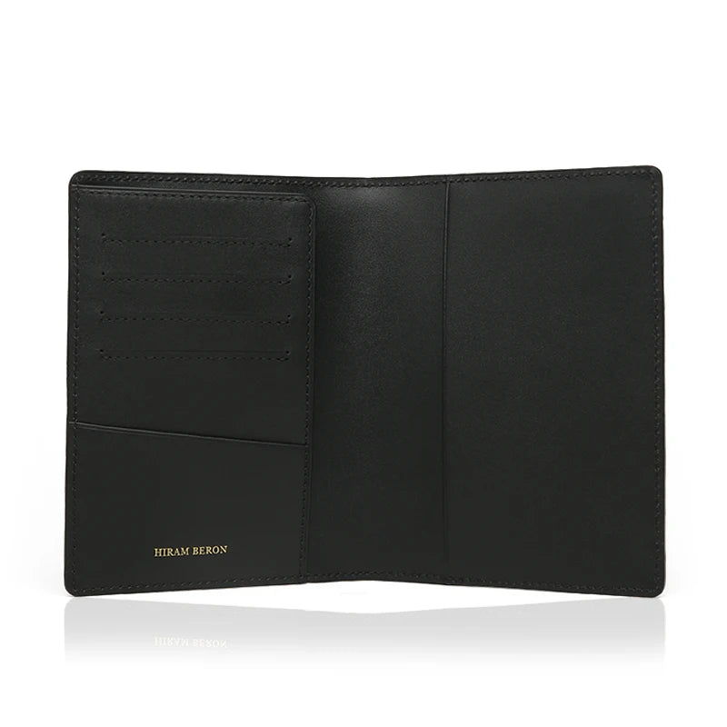 Custom Name Personalized Premium Rfid Blocking Saffiano Leather Passport Holder Wallet Gift Friend