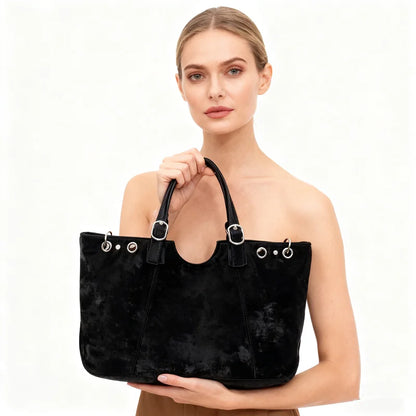 Large Tote Bag for Women – Vintage Shoulder Handbag Satchel Hobo