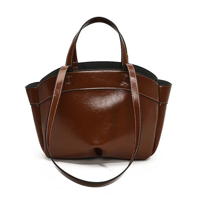 Fashion Leather Large Capacity Designer Letters Women Handbags