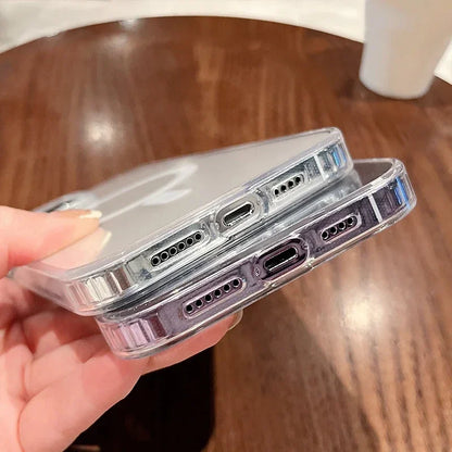MagSafe Clear iPhone Case – Magnetic Transparent Cover