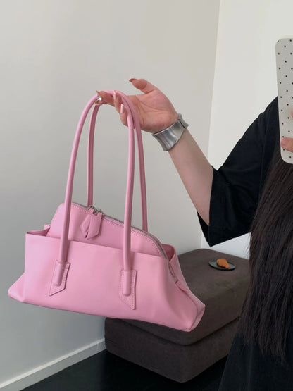 Crocodile Pattern Leather Tote Bag – Large Capacity Shoulder Bag