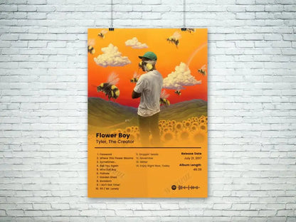 Hip Hop Music Album Poster – Canvas Wall Art Print
