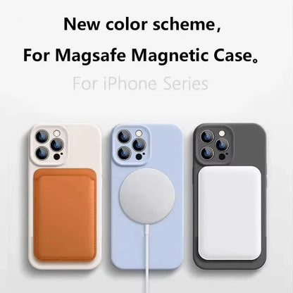 MagSafe Silicone iPhone Case for iPhone 13–17 Series