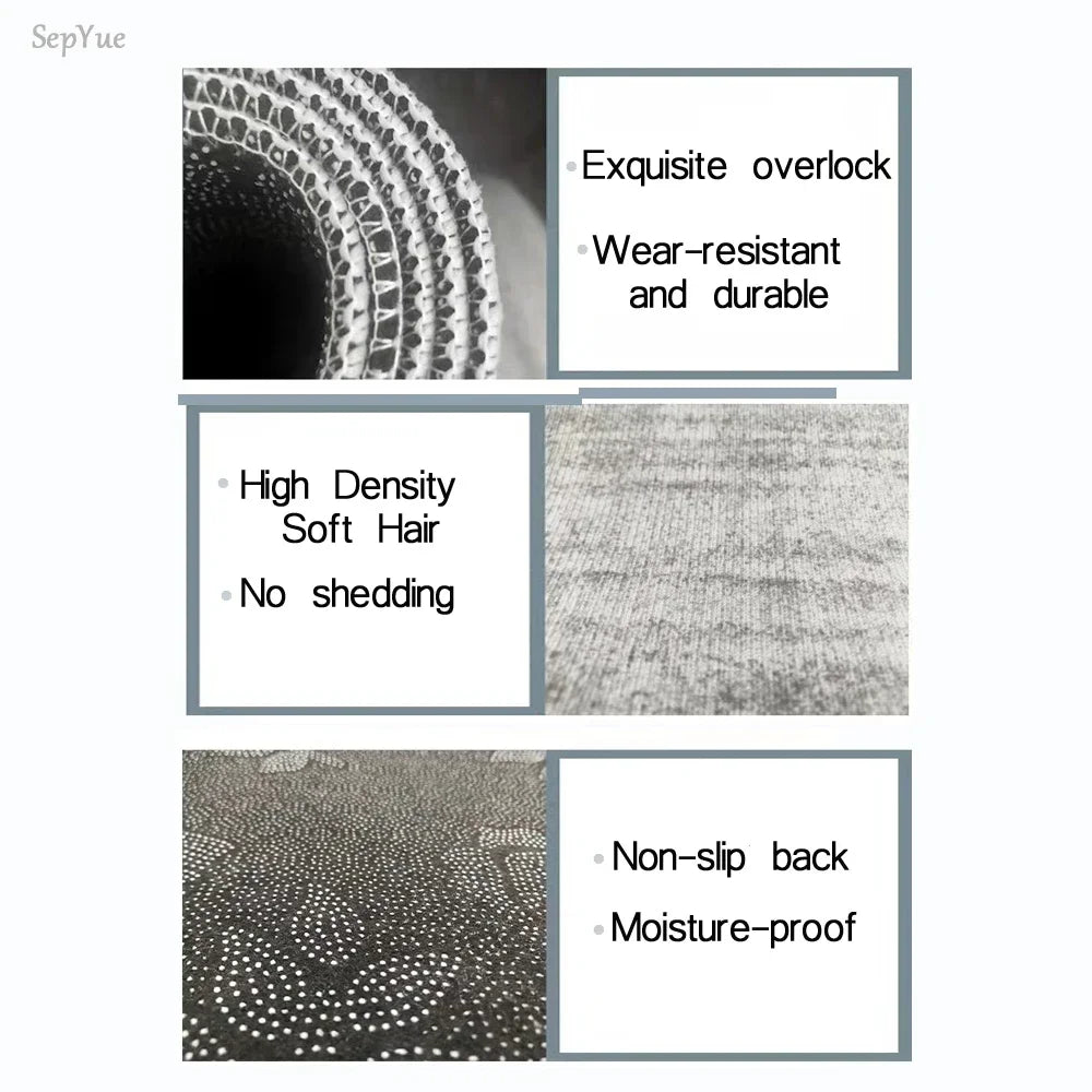 Non-Slip Kitchen Floor Mat – Crystal Velvet 2-Piece Runner Set