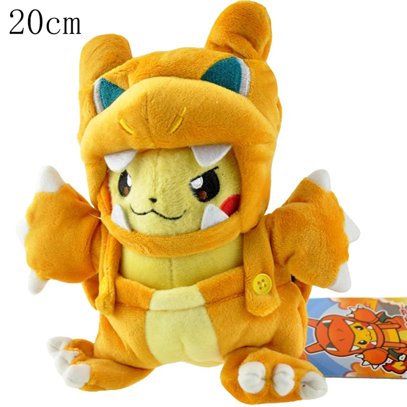Pokemon Plush Toys Eevee Pikachu Charizard Snorlax