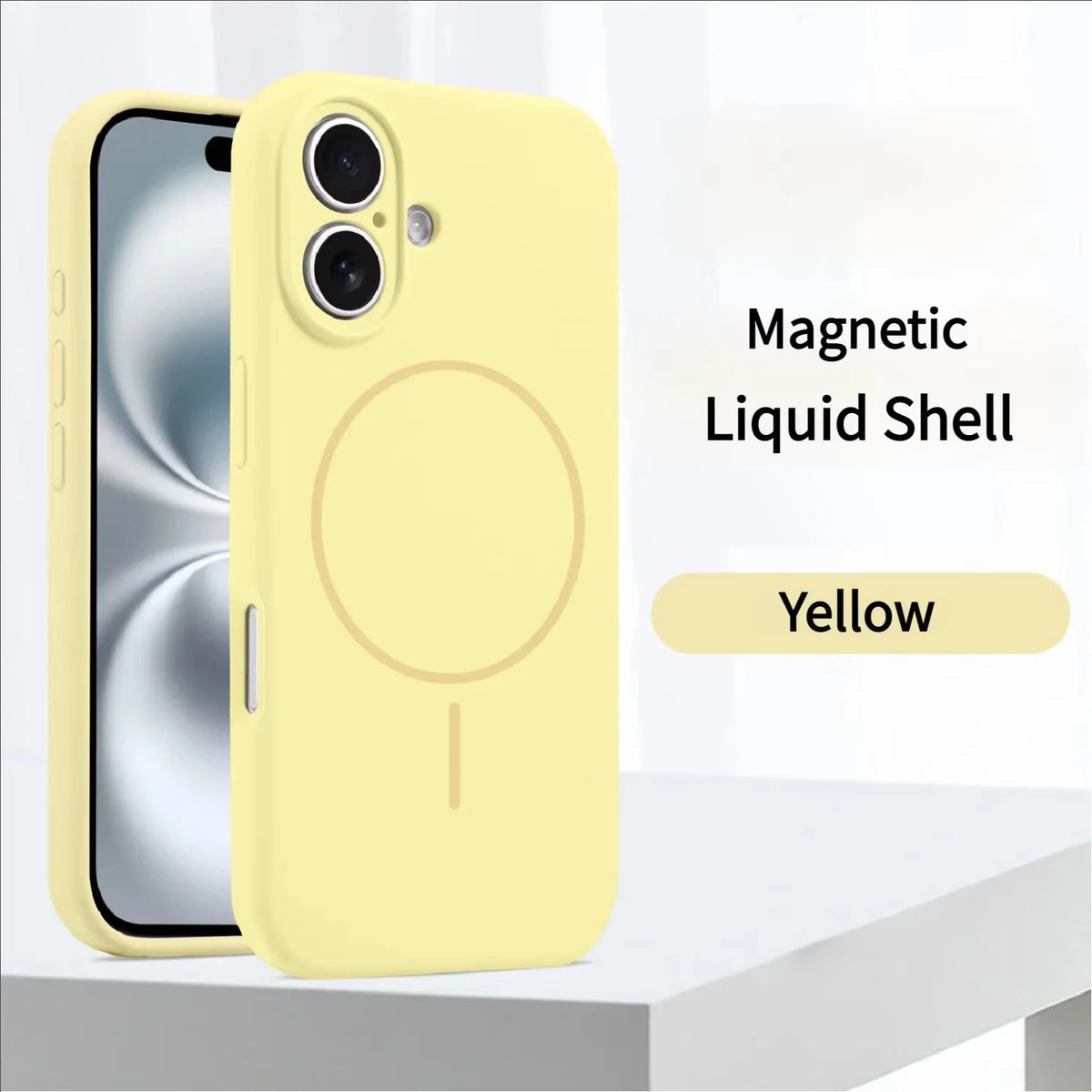 Liquid Silicone MagSafe iPhone Case – Multi-Color