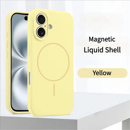 Liquid Silicone MagSafe iPhone Case – Multi-Color