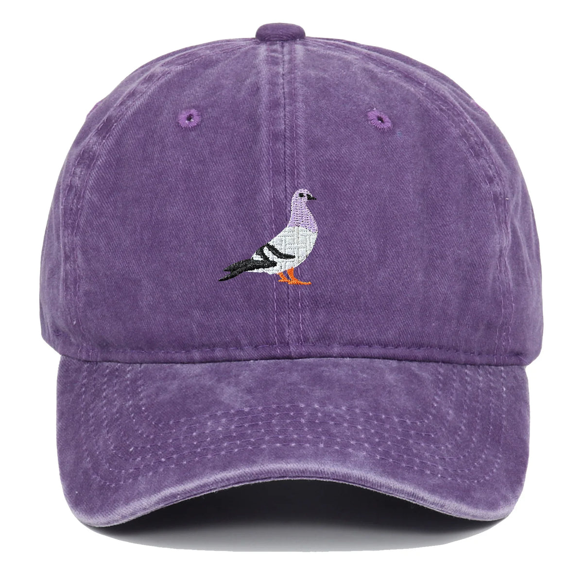Embroidered Baseball Cap – Washed Cotton Snapback Hat Unisex