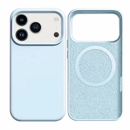 Original Liquid Silicone Phone Case Iphone 17 15 Pro Max Soft Cases 16 14 13 Air Magsafe Cover