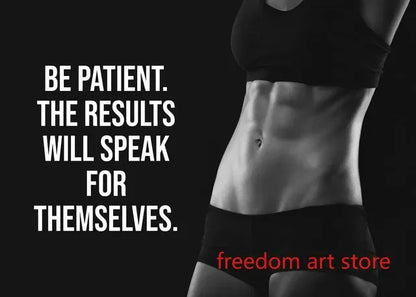 No Pain No Gain Gym Motivation Canvas Wall Art Print
