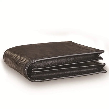 Genuine Alligator Leather Bifold Wallet for Men – Luxury