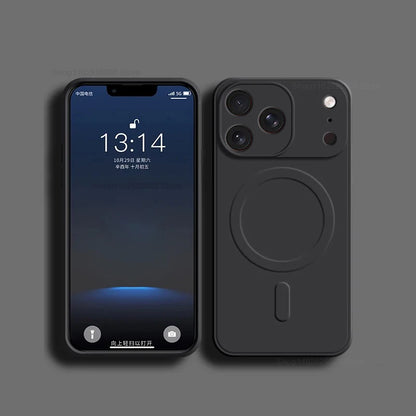 MagSafe Magnetic Liquid Silicone iPhone Case – iPhone 11 to 17 Series