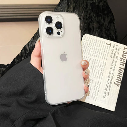 Matte Candy Transparent iPhone Case – iPhone 17 / 16 / 15 / 14 / 13 / 12 / 11 / XR / XS Max