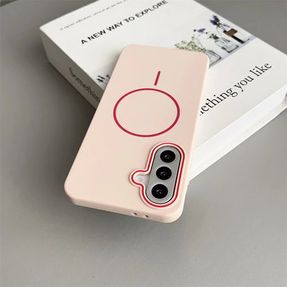 Slim Matte Magnetic Case for Samsung Galaxy S25 S24 S23 S22 Ultra A-Series | Wireless Charging