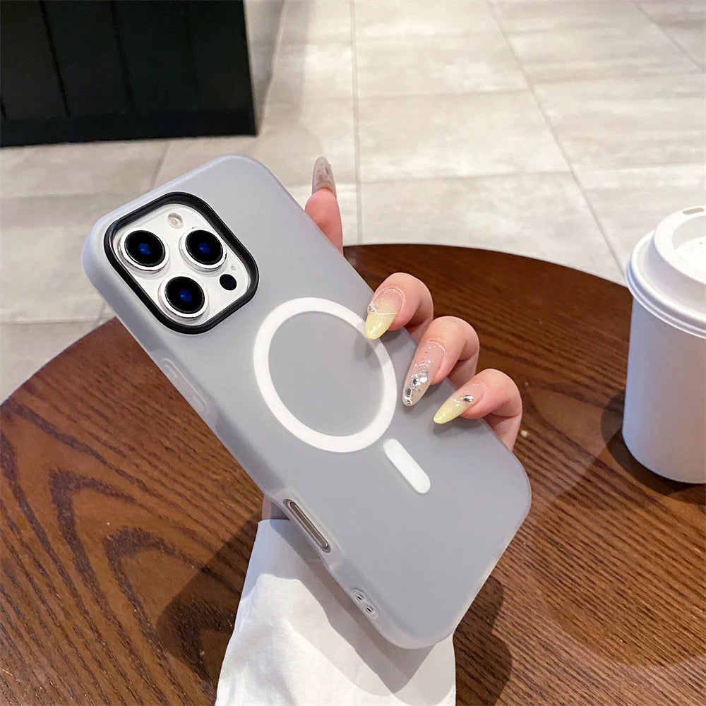 MagSafe Matte iPhone Case – Candy Colors | iPhone 11–17 Series