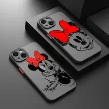 Minnie Mouse iPhone Case – Skin Feel Anti-Shock Cover for iPhone 11–17