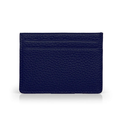 Hiram Beron Monogram Premium Pebble Leather Wallet Card Holder Women Man Case Dropship