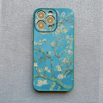 Van Gogh Oil Painting Phone Case for iPhone 17 16 15 14 13 12 11 X Series