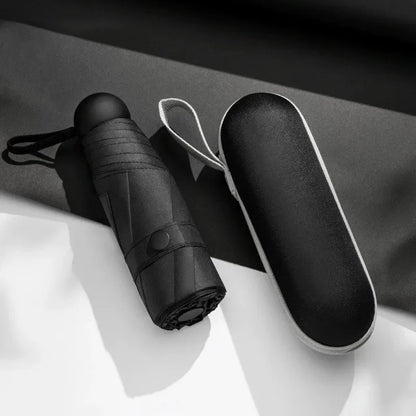 Mini Capsule Umbrella With UV Protection