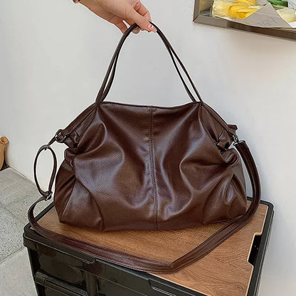 Big Black Shoulder Bags for Women Large Hobo Shopper Bag