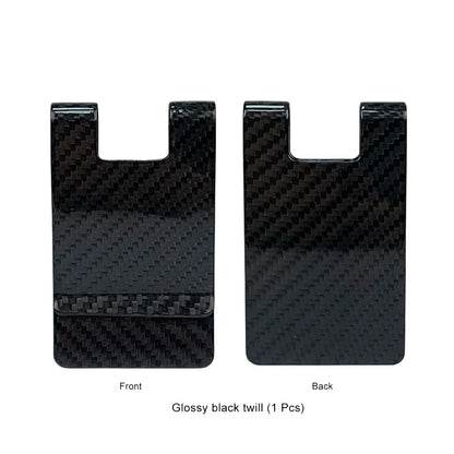 Carbon Fiber Money Clip Wallet – Slim Credit Card Holder