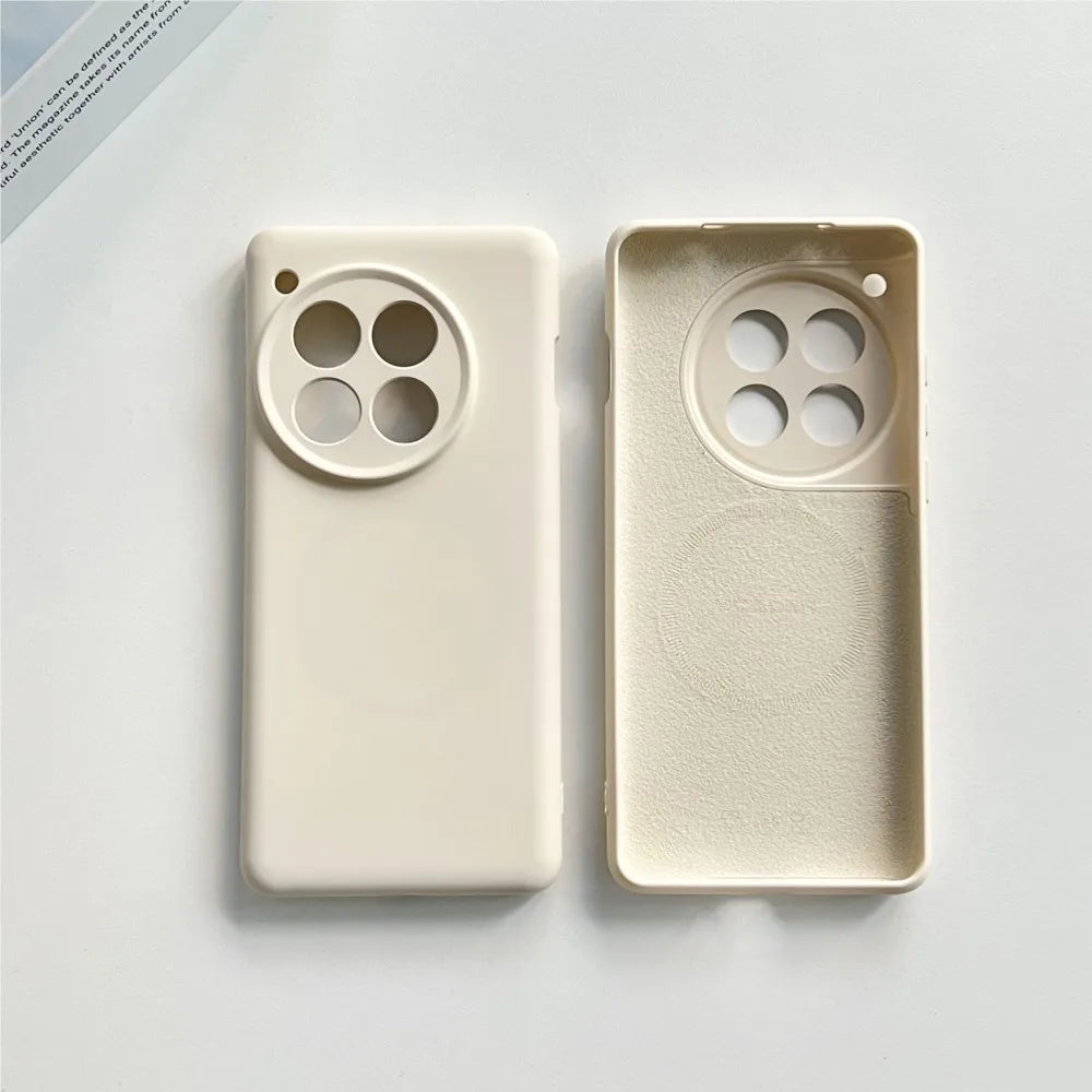 Magnetic Liquid Silicone Case for OnePlus – MagSafe Wireless Charging