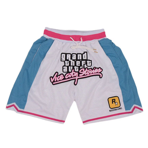 Mamba Embroidered Basketball Shorts with Pockets