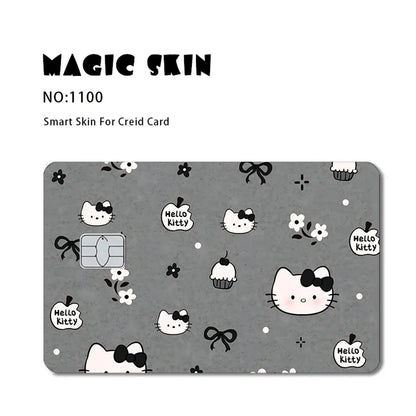 Sanrio Cartoon Bank Card Skin Stickers