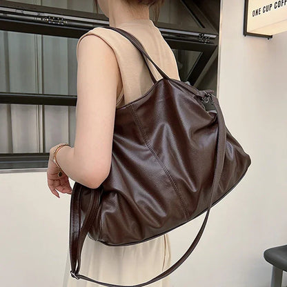 Big Black Shoulder Bags for Women Large Hobo Shopper Bag