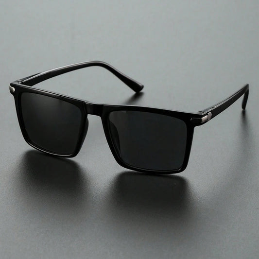 Square Sunglasses – Vintage Mirror Lens Unisex Driving Shades