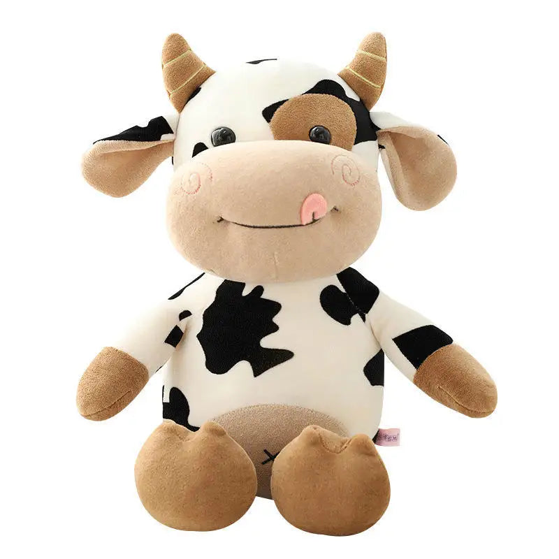 Milk Cow Plush Pillow Soft Stuffed Toy 26cm