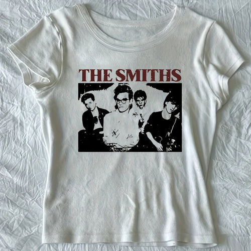 The Smiths Graphic T-Shirt – Y2K Retro Band Tee