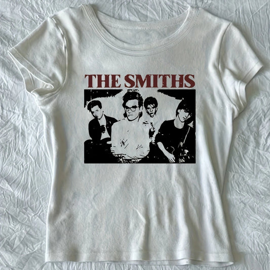 The Smiths Graphic T-Shirt – Y2K Retro Band Tee