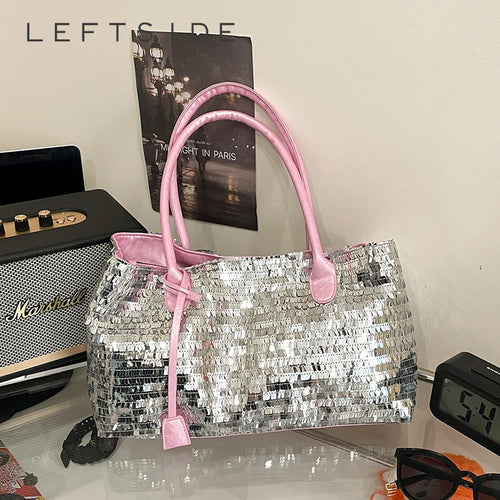 Sequin Shoulder Bag – Women's Bling Evening Party Handbag