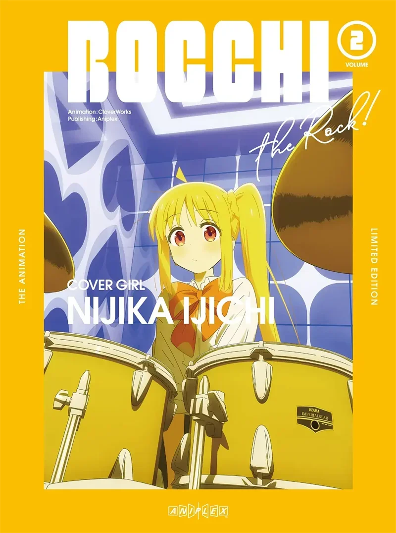Bocchi the Rock Anime Poster Canvas Print – Kawaii Music Wall Art