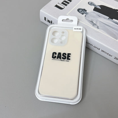 Liquid Silicone iPhone Case with Camera Protection | iPhone 11–16