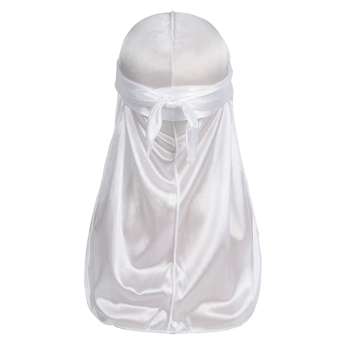 Men Satin Breathable Silky Durag Long Tail Doo Rag Pirate Hat Headband Turban Bandana Headwearmen