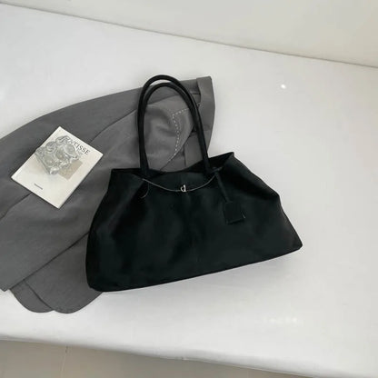 Suede Tote Bag for Women – Large Capacity Shoulder Bag