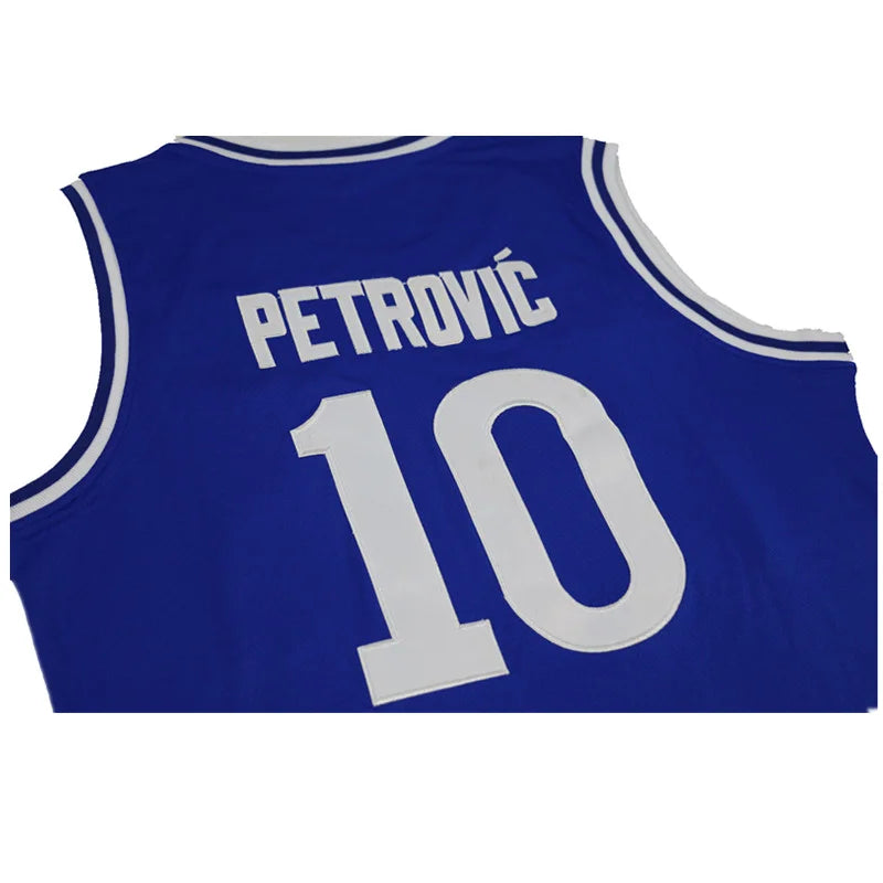 Retro Basketball Jersey – Embroidered Outdoor Sportswear
